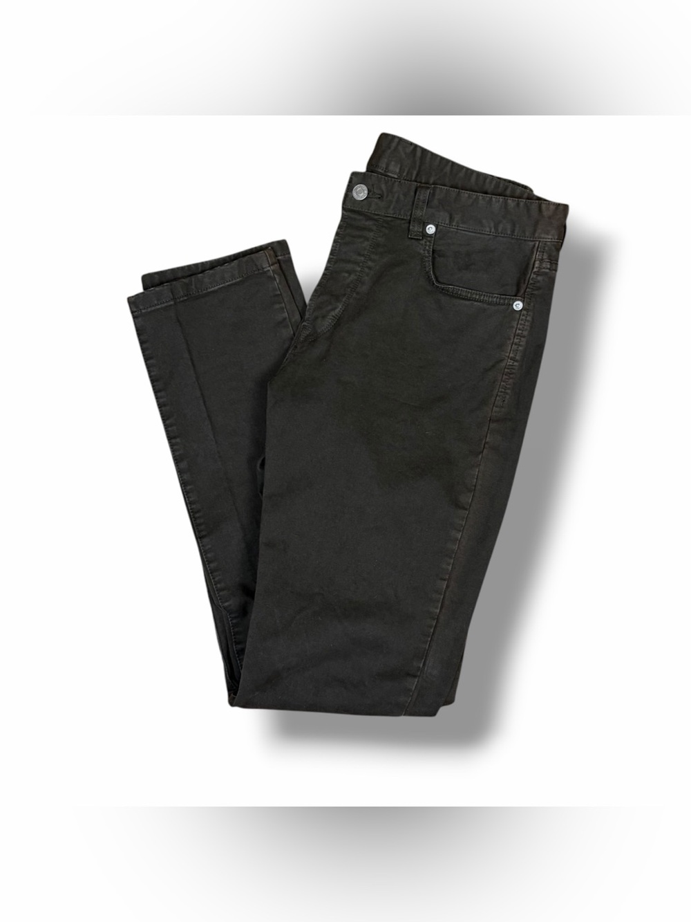 BUCK MASON Maverick Slim 12oz Harbor Twill Jeans Pant Faded Green 32 x 34 $198